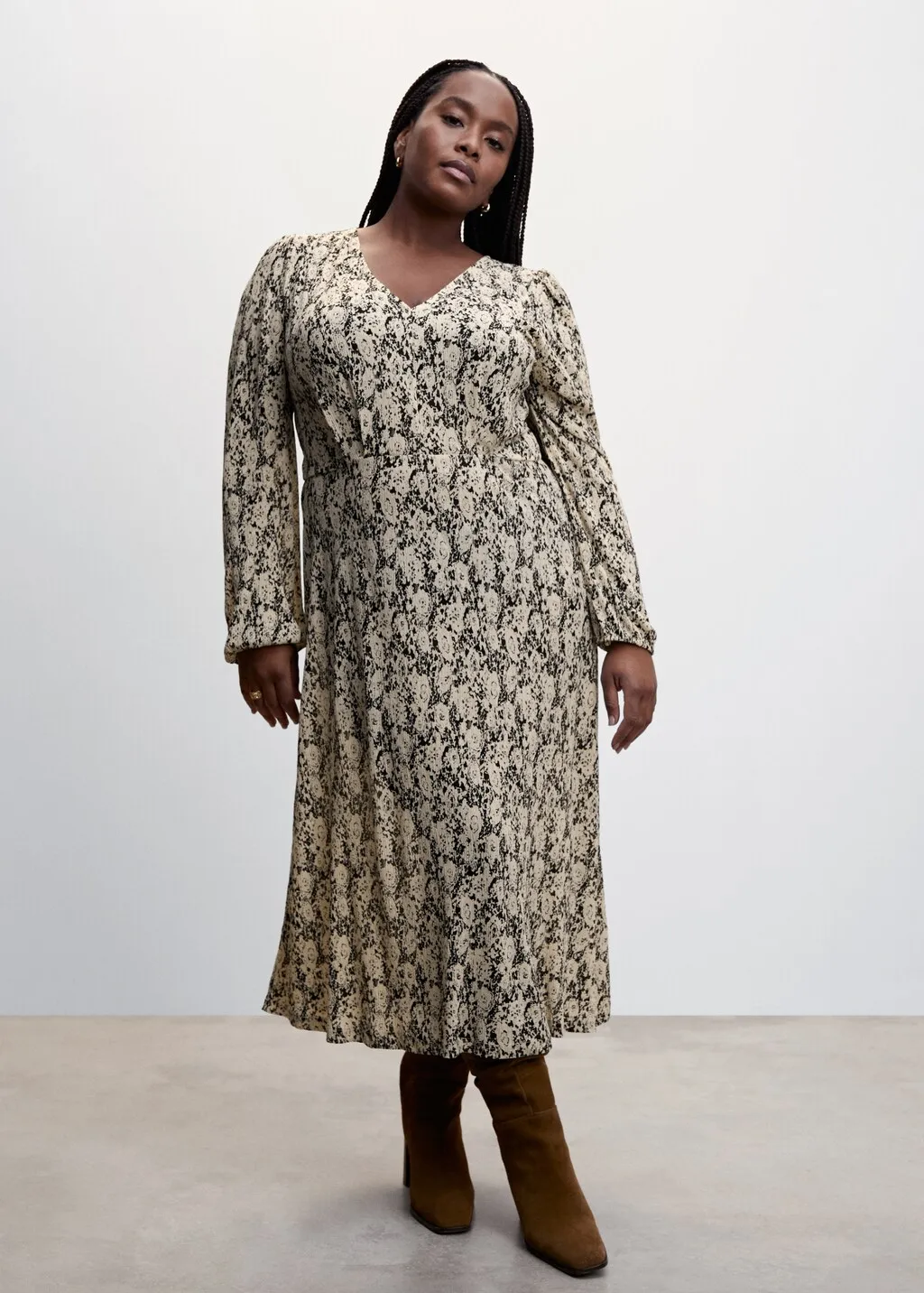 Vestito stampato texture