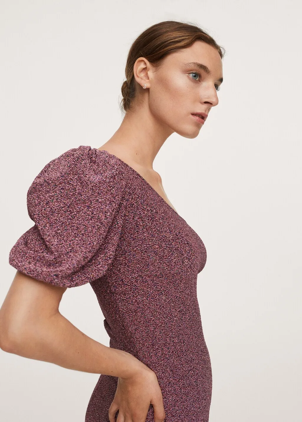 Vestito texture lucido