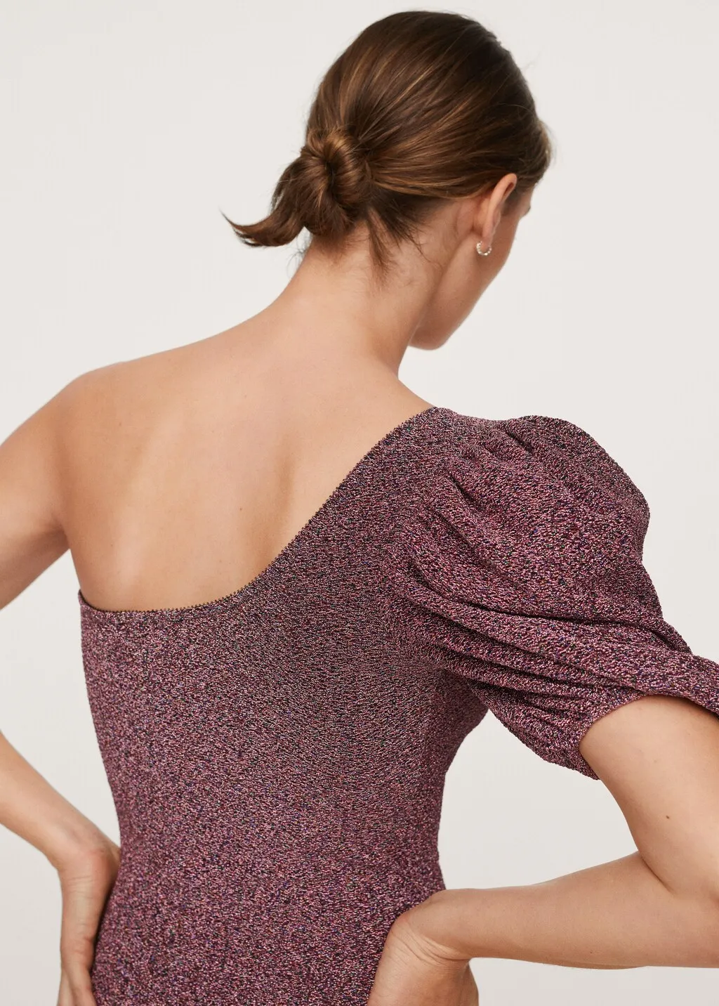 Vestito texture lucido