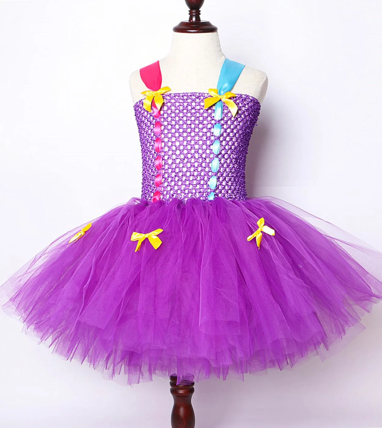 Viola Lol Surprise Dress For Baby Girls Lol Doll Costume Halloween Kids Tulle Outfit Birthday Girl Tutu Abiti con lui