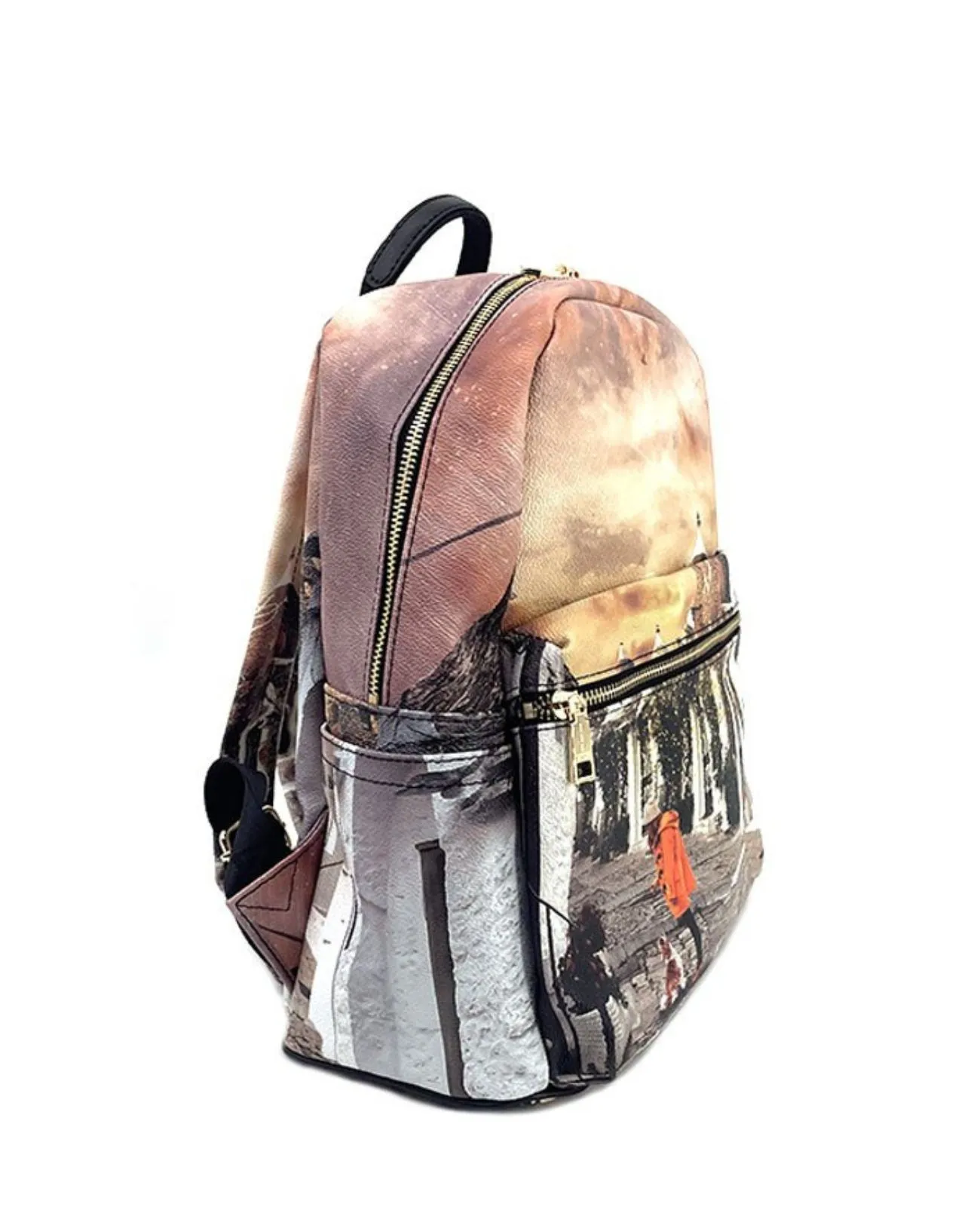 Ynot - Zaino donna grande in ecopelle stampata Yesbag | Studioarch.com