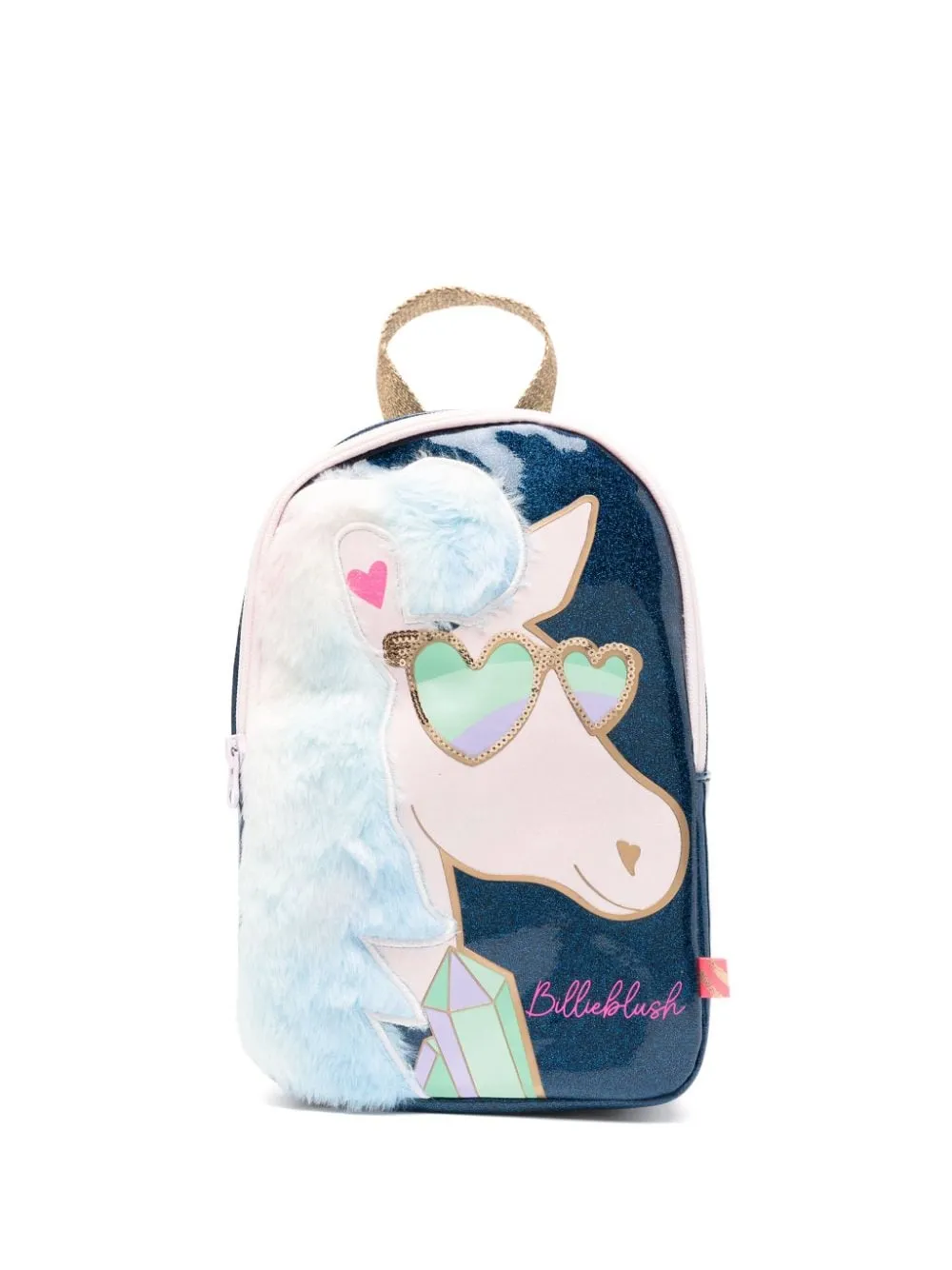 Zaino con etichetta logo stampato